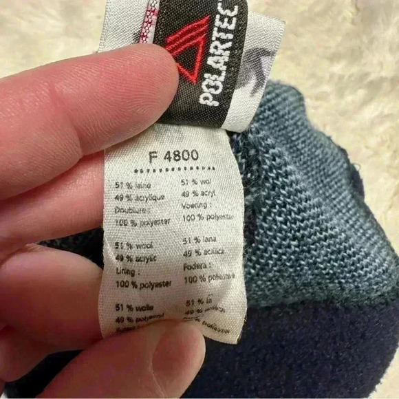 Lacoste Winter  Hat Blue Size Extra Small - Picture 5 of 16